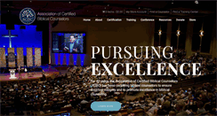 Desktop Screenshot of biblicalcounseling.com